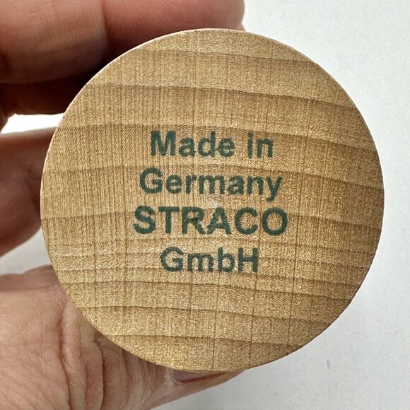 Kaden and Straco NIB VINTAGE GmbH German Wood Fireman Incense Smoker, 5.5"H - Picture 6 of 6